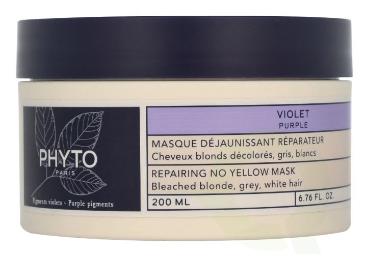 Phyto Phytoviolet Anti-Yellowing Mask 200 ml i gruppen SKÖNHET & HÄLSA / Hår & Styling / Hårvårdsprodukter / Hårinpackning hos TP E-commerce Nordic AB (D28098)