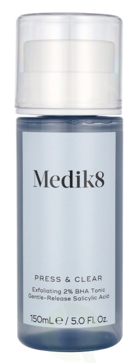 Medik8 Press & Clear Toner 150 ml i gruppen SKÖNHET & HÄLSA / Hudvård / Ansiktsvård / Ansiktsvatten & Facemist hos TP E-commerce Nordic AB (D28234)