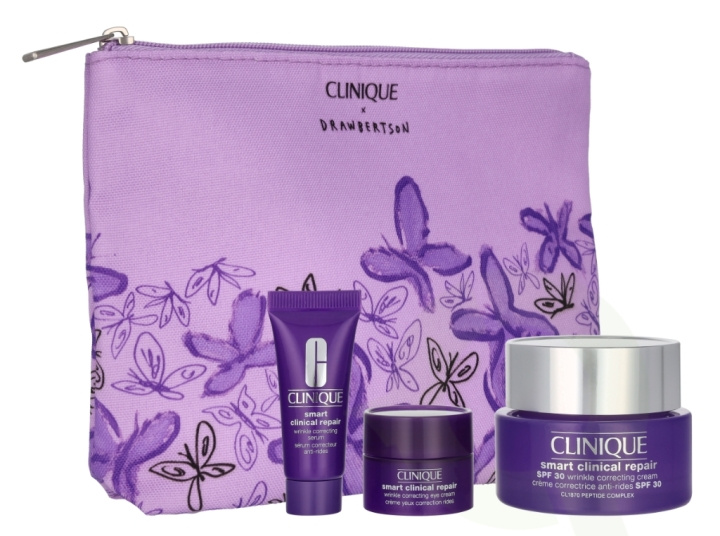 Clinique Smart Clinical Repair Serum Anti-Aging Giftset 65 ml Cream 50 ml/Serum 10 ml/Eye Cream 5 ml i gruppen SKÖNHET & HÄLSA / Hudvård / Ansiktsvård / Serum Hud hos TP E-commerce Nordic AB (D28294)
