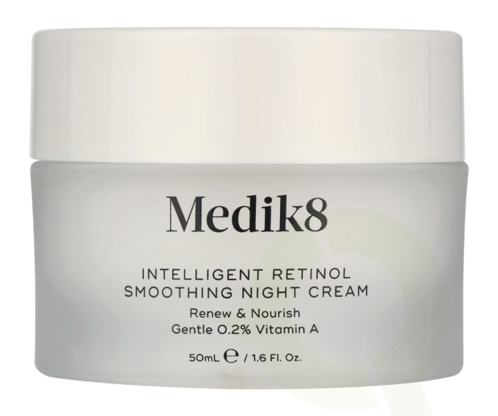 Medik8 Intelligent Retinol Smoothing Night Cream 50 ml i gruppen SKÖNHET & HÄLSA / Hudvård / Ansiktsvård / Nattkräm hos TP E-commerce Nordic AB (D28319)