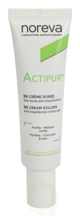Noreva Actipur BB Cream 30 ml Golden i gruppen SKÖNHET & HÄLSA / Hudvård / Ansiktsvård / Dagkräm hos TP E-commerce Nordic AB (D28323)