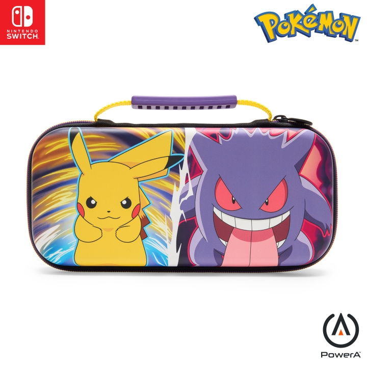PowerA Skyddsfodral - Pikachu vs. Gengar/ Nintendo Switch/ Lite i gruppen HEMELEKTRONIK / Spelkonsoler & Tillbehör / Nintendo Switch hos TP E-commerce Nordic AB (D28391)