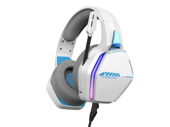 Oniverse Gaming-headset Nebula - Arctic White i gruppen DATORER & KRINGUTRUSTNING / Gaming / Headset hos TP E-commerce Nordic AB (D28400)