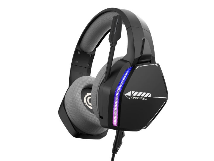 Oniverse Gaming-headset Nebula - Infinite Black i gruppen DATORER & KRINGUTRUSTNING / Gaming / Headset hos TP E-commerce Nordic AB (D28402)