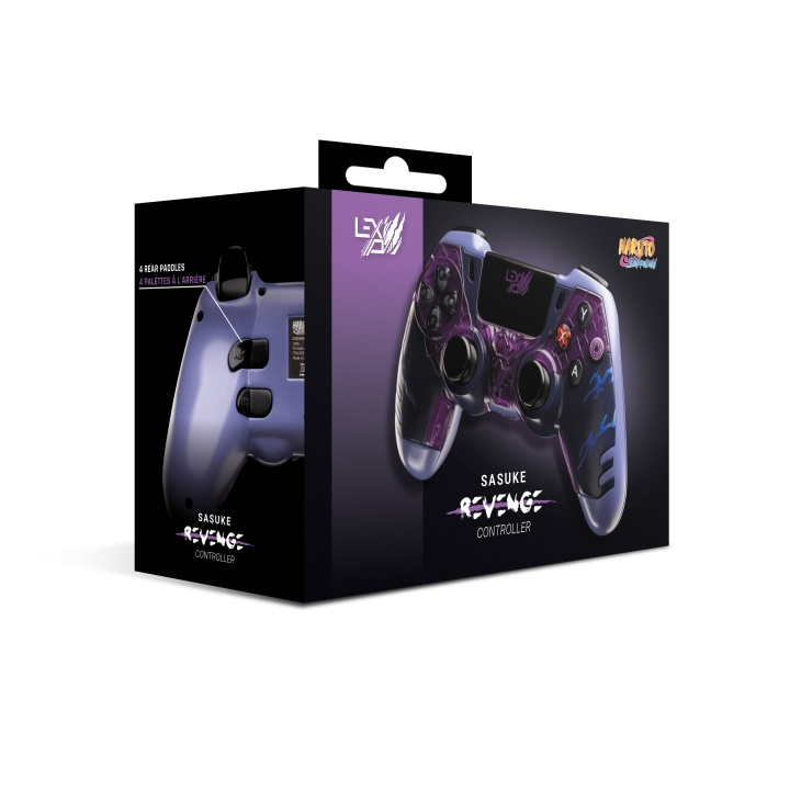Lexip Sasuke Controller Design By Tsume - Naruto Shippuden i gruppen HEMELEKTRONIK / Spelkonsoler & Tillbehör / Nintendo Switch hos TP E-commerce Nordic AB (D28414)