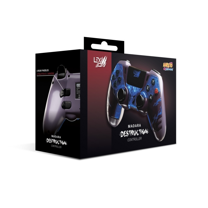 Lexip Madara Controller Design av Tsume - Naruto Shippuden i gruppen HEMELEKTRONIK / Spelkonsoler & Tillbehör / Nintendo Switch hos TP E-commerce Nordic AB (D28416)