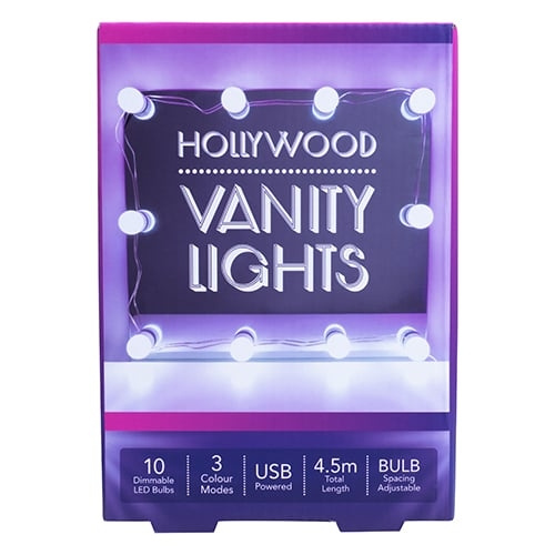 Fizz Creations Hollywood Vanity Lights i gruppen HEMELEKTRONIK / Belysning / LED-slingor hos TP E-commerce Nordic AB (D28436)