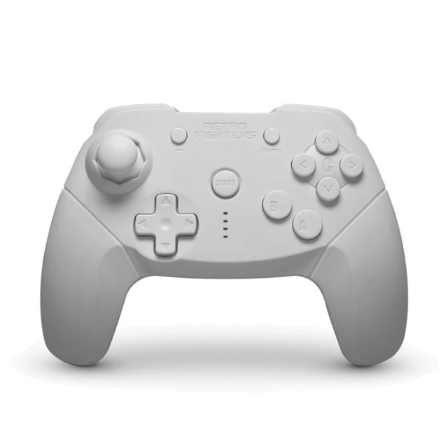 Retro-Fighters Brawler64 Bluetooth NSO - Vit i gruppen HEMELEKTRONIK / Spelkonsoler & Tillbehör / Nintendo Switch hos TP E-commerce Nordic AB (D28445)