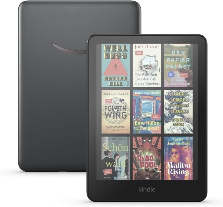 Amazon Kindle Colorsoft Signature Edition 32 GB - 7 - Metallisk svart i gruppen SMARTPHONE & SURFPLATTOR / Läsplattor hos TP E-commerce Nordic AB (D28496)