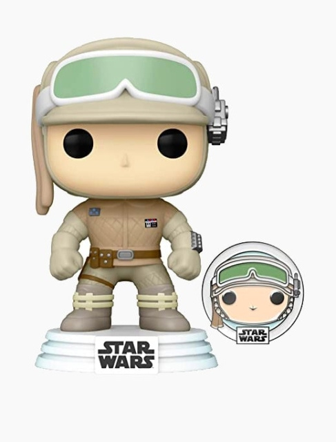 Funko Pop! SW - Luke Skywalker (Hoth) med nål i gruppen SPORT, FRITID & HOBBY / Roliga prylar / Samlarobjekt hos TP E-commerce Nordic AB (D28504)