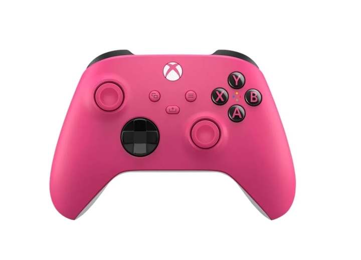 Microsoft Xbox X trådlös handkontroll - djup rosa i gruppen HEMELEKTRONIK / Spelkonsoler & Tillbehör / Xbox Series X/S hos TP E-commerce Nordic AB (D28536)