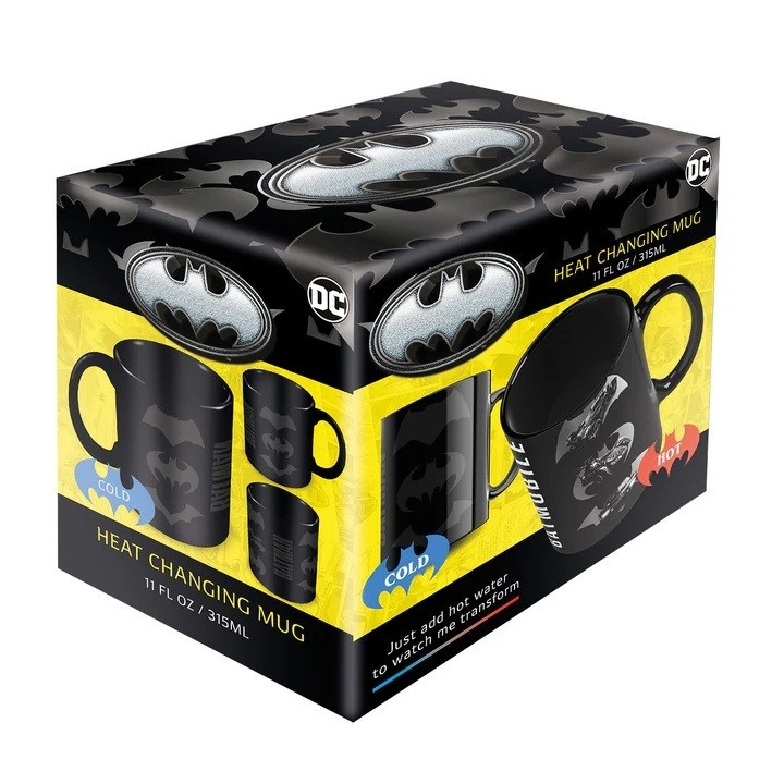 Pyramid International BATMAN HEAT CHANGE MUG i gruppen SPORT, FRITID & HOBBY / Roliga prylar / Muggar hos TP E-commerce Nordic AB (D28592)