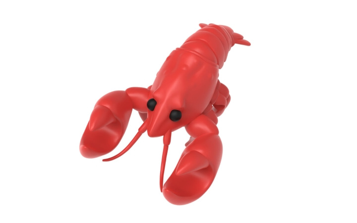 Winkee Larry Lobster ångutlösare och skedhållare - Röd i gruppen SPORT, FRITID & HOBBY / Roliga prylar / Smarta saker hos TP E-commerce Nordic AB (D28634)