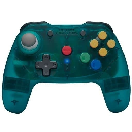 Retro-Fighters Brawler64 Bluetooth NSO - Blå i gruppen HEMELEKTRONIK / Spelkonsoler & Tillbehör / Nintendo Switch hos TP E-commerce Nordic AB (D28656)