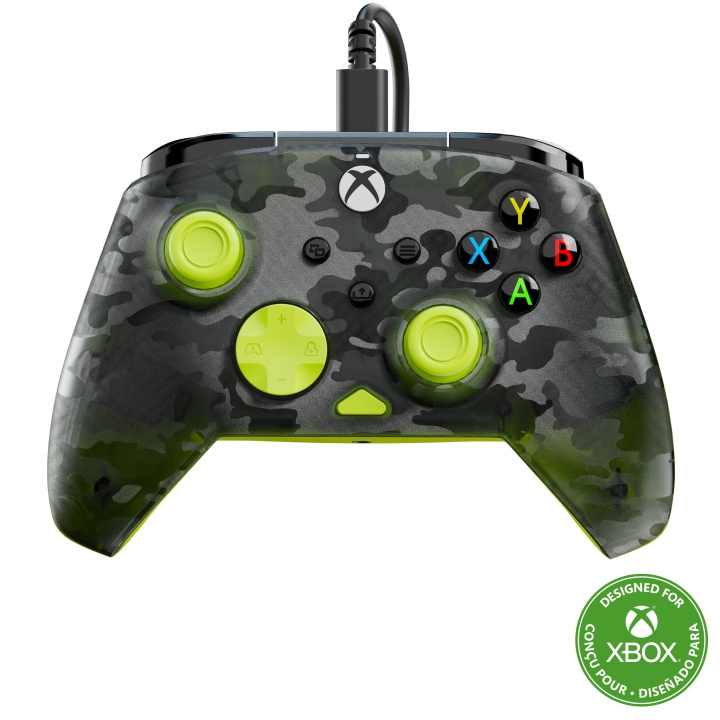 Turtle Beach ® Rematch™ Core - Ghost svart camouflage/gul i gruppen HEMELEKTRONIK / Spelkonsoler & Tillbehör / Xbox Series X/S hos TP E-commerce Nordic AB (D28660)