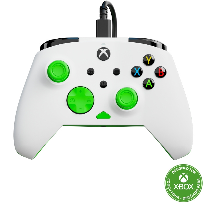 Turtle Beach ® Rematch™ Core - Vit/Grön i gruppen HEMELEKTRONIK / Spelkonsoler & Tillbehör / Xbox Series X/S hos TP E-commerce Nordic AB (D28662)