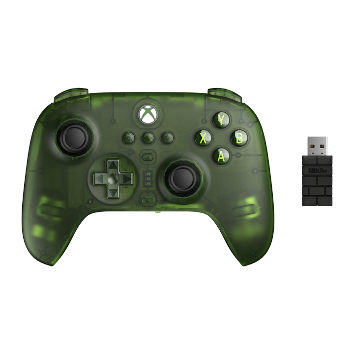 8Bitdo Ultimate 3-läges Xbox Controller - Jade Green i gruppen HEMELEKTRONIK / Spelkonsoler & Tillbehör / Xbox Series X/S hos TP E-commerce Nordic AB (D28698)