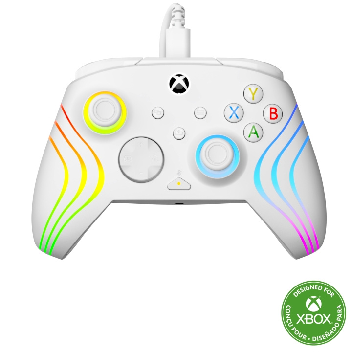 Turtle Beach Afterglow Wave trådbunden styrenhet - vit i gruppen HEMELEKTRONIK / Spelkonsoler & Tillbehör / Xbox Series X/S hos TP E-commerce Nordic AB (D28705)