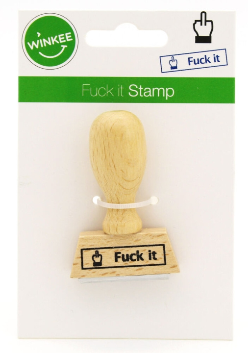 Winkee Fuck It-stämpel i gruppen SPORT, FRITID & HOBBY / Roliga prylar / Övrigt hos TP E-commerce Nordic AB (D28708)
