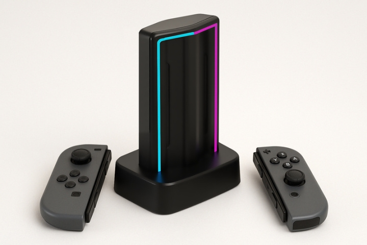 Deep Explorer 4 i 1 laddningsstation i gruppen HEMELEKTRONIK / Spelkonsoler & Tillbehör / Nintendo Switch 2 hos TP E-commerce Nordic AB (D28728)
