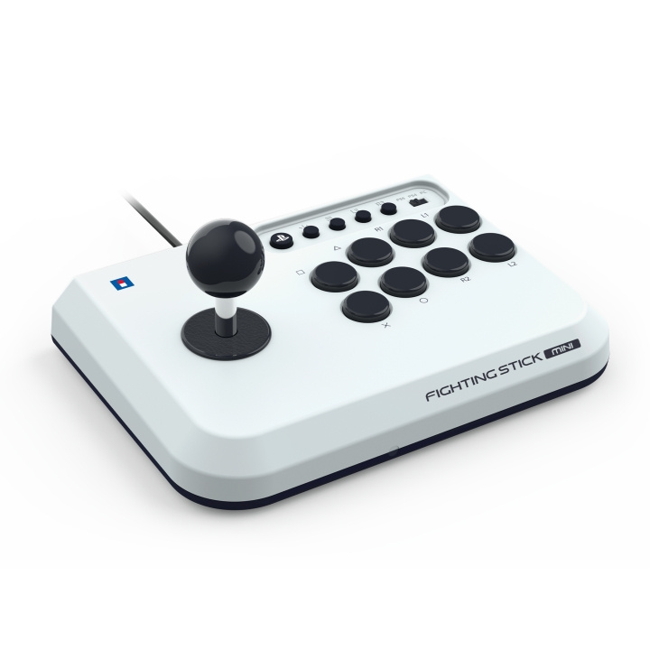 Hori Fighting Stick Mini för PlayStation®5 - Vit - 8 tum x 6 tum i gruppen HEMELEKTRONIK / Spelkonsoler & Tillbehör / Sony PlayStation 5 hos TP E-commerce Nordic AB (D28735)
