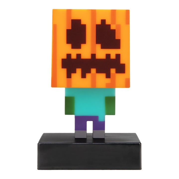 Paladone Minecraft - Zombie Jack O Lantern Ikonlampa | LEKSAKER, BARN- & BABYPRODUKTER - Barnrum - Barnlampor - Bordslampor | GameStuff