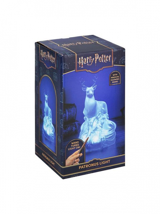 Paladone Patronus Light with Wand Remote Control | LEKSAKER, BARN- & BABYPRODUKTER - Barnrum - Barnlampor - Bordslampor | GameStuff