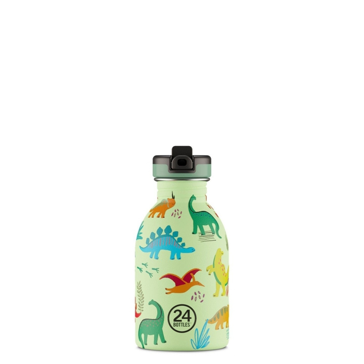 24Bottles Kids Collection - Urban Flaska 250 ml med sportlock - Jurassic Friends (24B936) | LEKSAKER, BARN- & BABYPRODUKTER - Äta & Dricka - Flaskor & Barnmuggar | GameStuff