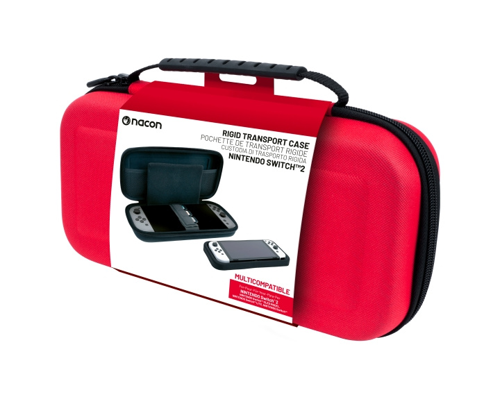 NACON Klassiskt fodral L för Nintendo Switch II (Röd) i gruppen HEMELEKTRONIK / Spelkonsoler & Tillbehör / Nintendo Switch 2 hos TP E-commerce Nordic AB (D28837)