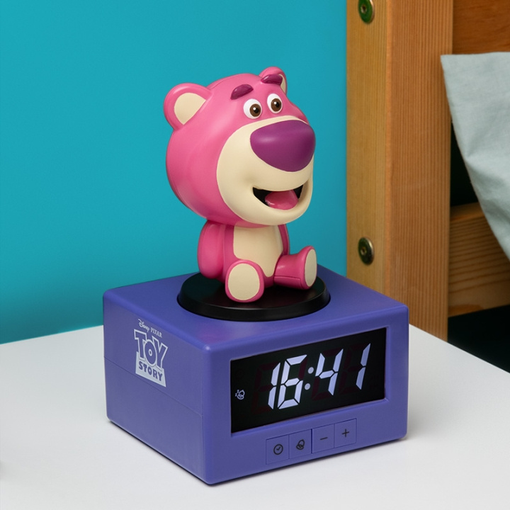 Paladone Lotso Icon väckarklocka i gruppen HEM, HUSHÅLL & TRÄDGÅRD / Väggklockor & Räkneverk / Väckarklockor hos TP E-commerce Nordic AB (D28843)