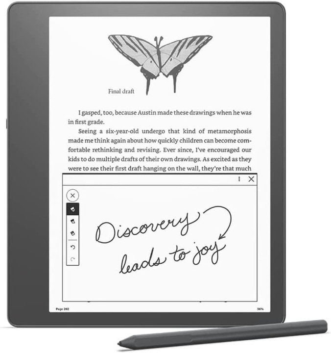 Amazon Kindle Scribe 10,2 16Gb med Basic Pen, Svart i gruppen SMARTPHONE & SURFPLATTOR / Läsplattor hos TP E-commerce Nordic AB (D28860)