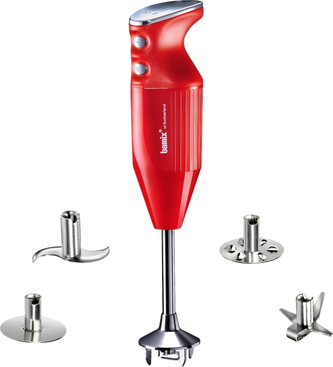 Bamix M300 Maxx Stavmixer - Röd i gruppen HEM, HUSHÅLL & TRÄDGÅRD / Hushållsmaskiner / Matberedare & Köksassistenter / Stavmixrar hos TP E-commerce Nordic AB (D28865)
