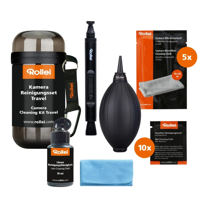 Rollei Rengöringsset för kamera Resor i gruppen HEMELEKTRONIK / Foto & Video / Kameror hos TP E-commerce Nordic AB (D28904)