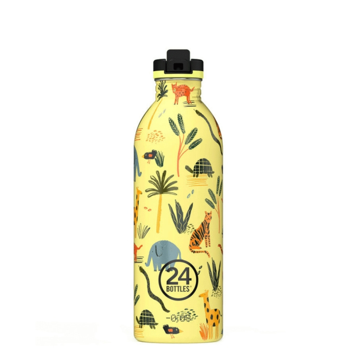 24Bottles Urban Flaska - Djungelns vänner - 500 ml i gruppen LEKSAKER, BARN- & BABYPRODUKTER / Äta & Dricka / Flaskor & Barnmuggar hos TP E-commerce Nordic AB (D28906)