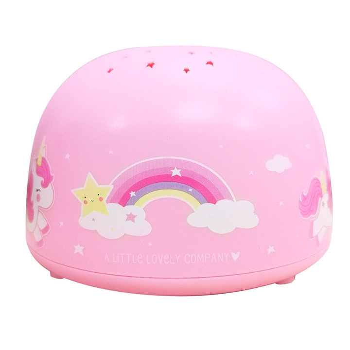 A little lovely company Projektorlampa - Enhörning - 13,8 x 8,5 x 13,8 cm | LEKSAKER, BARN- & BABYPRODUKTER - Barnrum - Barnlampor - Nattlampor | GameStuff