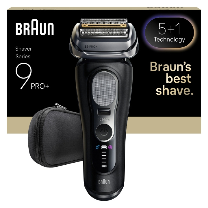 Braun Series 9 PRO+ Elektrisk rakapparat - Svart i gruppen SKÖNHET & HÄLSA / Hår & Styling / Rakning & Trimning / Rakapparater hos TP E-commerce Nordic AB (D28935)