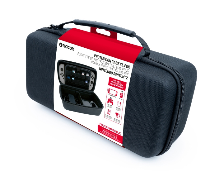 NACON Klassiskt fodral XL för Nintendo Switch II (svart) i gruppen HEMELEKTRONIK / Spelkonsoler & Tillbehör / Nintendo Switch 2 hos TP E-commerce Nordic AB (D28953)