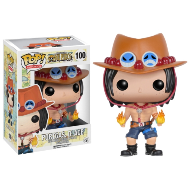 Funko Pop! One Piece Portgas D. Ace (6358) i gruppen SPORT, FRITID & HOBBY / Roliga prylar / Samlarobjekt hos TP E-commerce Nordic AB (D28974)