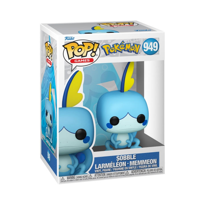 Funko Pop! Pokémon Sobble (72192) i gruppen SPORT, FRITID & HOBBY / Roliga prylar / Samlarobjekt hos TP E-commerce Nordic AB (D28977)