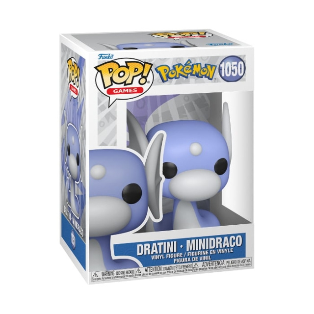 Funko Pop! Vinyl Pokémon Dratini (83854) i gruppen SPORT, FRITID & HOBBY / Roliga prylar / Samlarobjekt hos TP E-commerce Nordic AB (D28979)