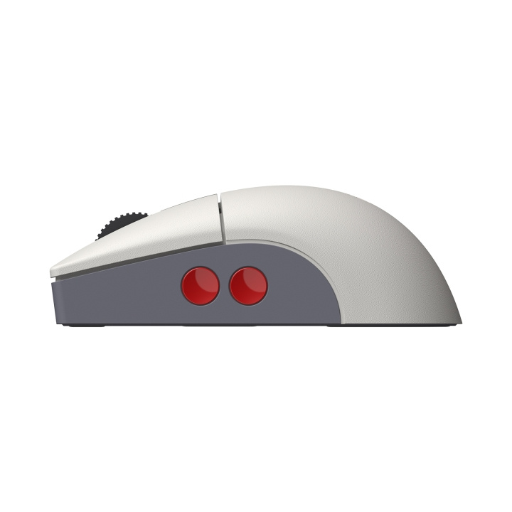 8Bitdo Retro R8 Mus N Edition - Vit i gruppen DATORER & KRINGUTRUSTNING / Gaming / Möss hos TP E-commerce Nordic AB (D28991)