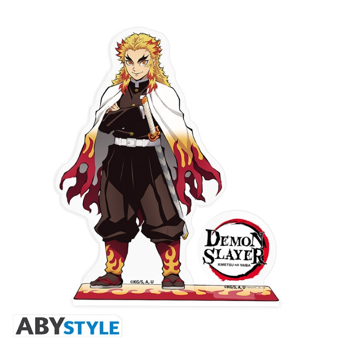 Abysse DEMON SLAYER - Acryl - Rengoku Kyojuro i gruppen SPORT, FRITID & HOBBY / Roliga prylar / Samlarobjekt hos TP E-commerce Nordic AB (D28997)