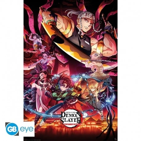 Abysse DEMON SLAYER - Poster Maxi 91,5x61 - Entertainment District i gruppen SPORT, FRITID & HOBBY / Roliga prylar / Samlarobjekt hos TP E-commerce Nordic AB (D29000)