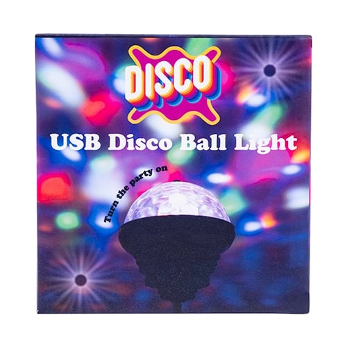 Fizz Creations USB Disco Ball Light - Compact i gruppen SPORT, FRITID & HOBBY / Roliga prylar / Övrigt hos TP E-commerce Nordic AB (D29008)