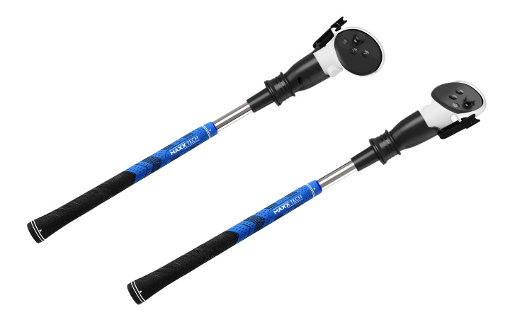 Maxx Tech VR-golfklubbor Meta Quest 2&3/3S i gruppen DATORER & KRINGUTRUSTNING / Gaming / Gaming-tillbehör hos TP E-commerce Nordic AB (D29017)