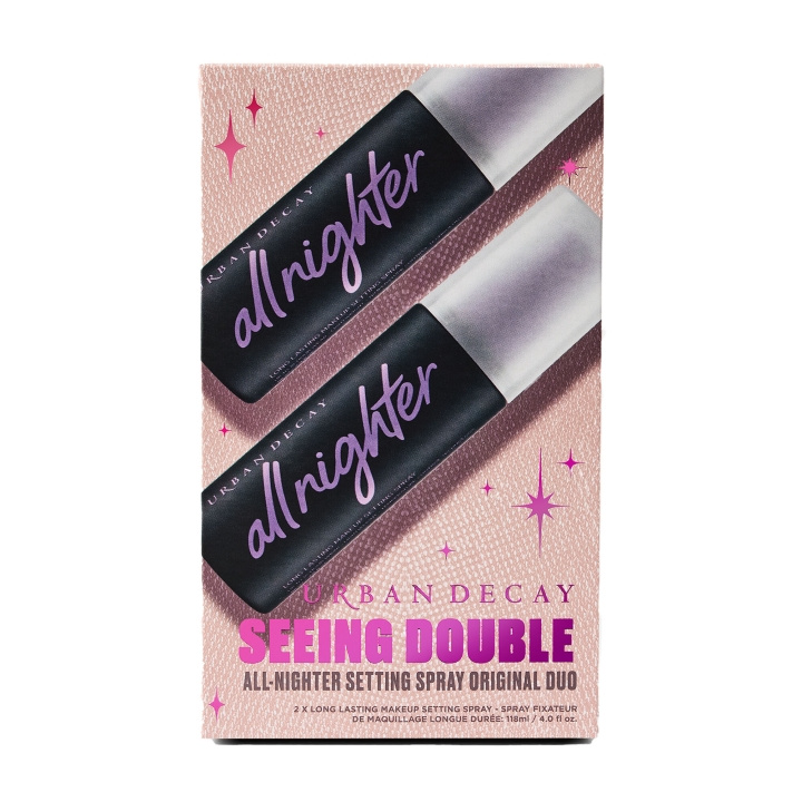Urban Decay All Nighter Setting Spray 2x118 ml i gruppen SKÖNHET & HÄLSA / Makeup / Basmakeup / Setting Spray hos TP E-commerce Nordic AB (D29127)