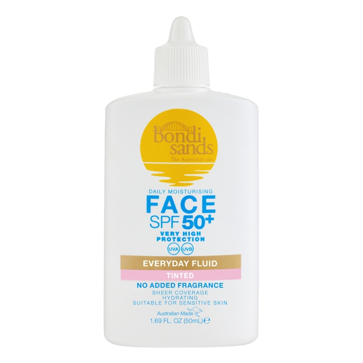 Bondi Sands SPF50+ Everyday Tinted Face Fluid 50 ml i gruppen SKÖNHET & HÄLSA / Hudvård / Solskydd & Tanning / Solskydd hos TP E-commerce Nordic AB (D29139)