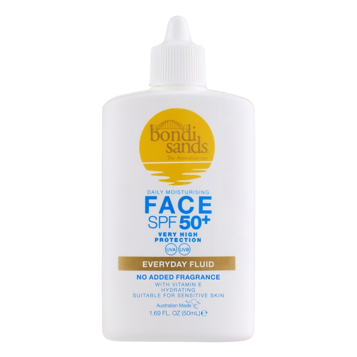 Bondi Sands SPF50+ Everyday Face Fluid 50 ml i gruppen SKÖNHET & HÄLSA / Hudvård / Solskydd & Tanning / Solskydd hos TP E-commerce Nordic AB (D29140)