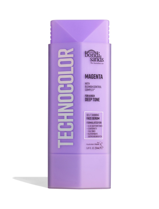 Bondi Sands Technocolor Magenta Face Self Tan Serum - Magenta 30 ml i gruppen SKÖNHET & HÄLSA / Hudvård / Solskydd & Tanning / Brun utan sol hos TP E-commerce Nordic AB (D29143)