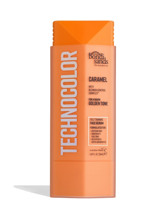 Bondi Sands Technocolor Caramel Face Self Tan Serum - Caramel - 30 ml i gruppen SKÖNHET & HÄLSA / Hudvård / Solskydd & Tanning / Brun utan sol hos TP E-commerce Nordic AB (D29156)